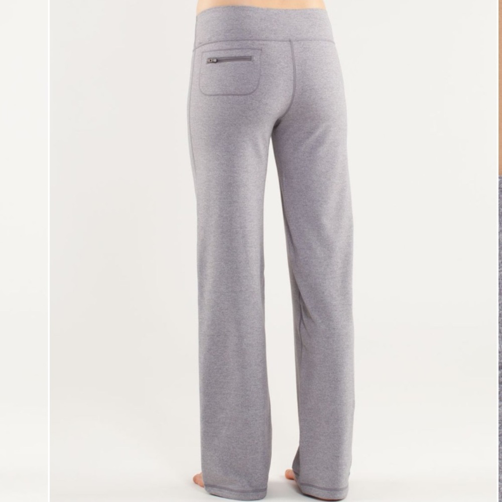 Lululemon Relaxed Fit Pant Heathered Slate size 12 Never  Used